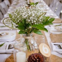 Simple Table Decoration Ideas For Wedding